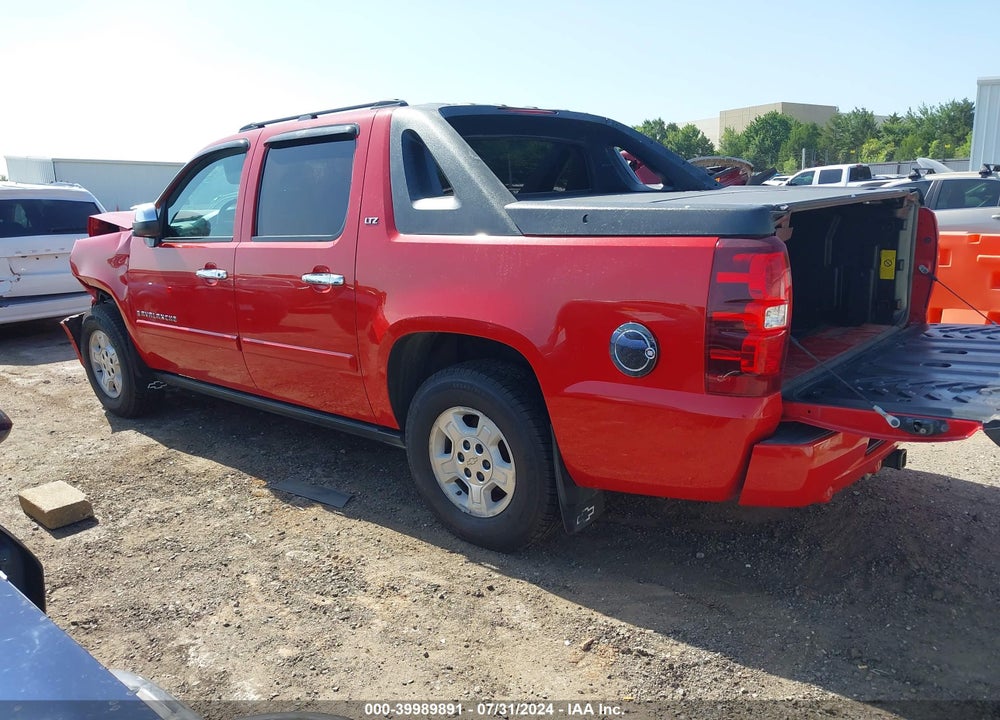 2007 CHEVROLET AVALANCHE 1500 LTZ VIN: 3GNEC12Y87G313168