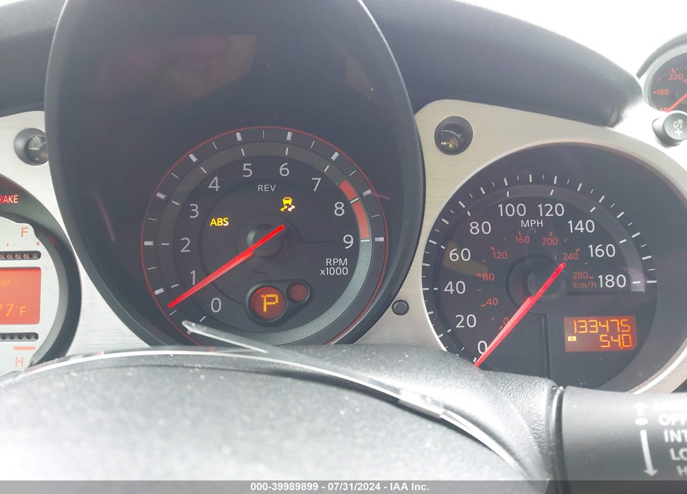 2012 NISSAN 370Z TOURING VIN: JN1AZ4FHXCM370791