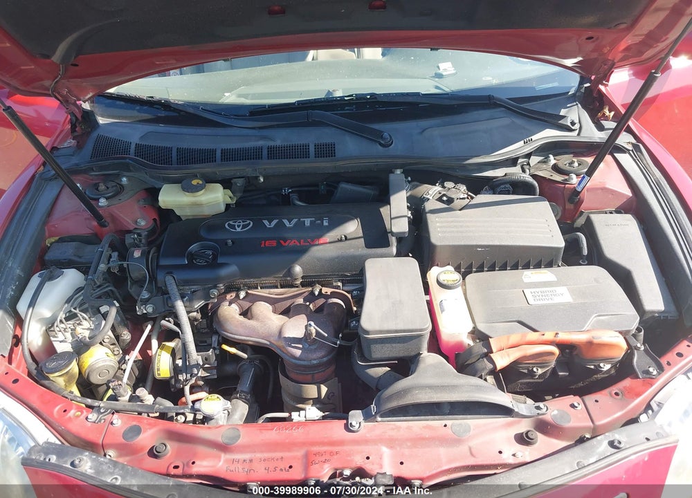 2007 TOYOTA CAMRY HYBRID VIN: JTNBB46K973036423