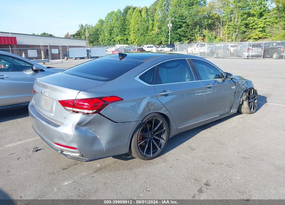 2016 HYUNDAI GENESIS 3.8 VIN: KMHGN4JE7GU125819