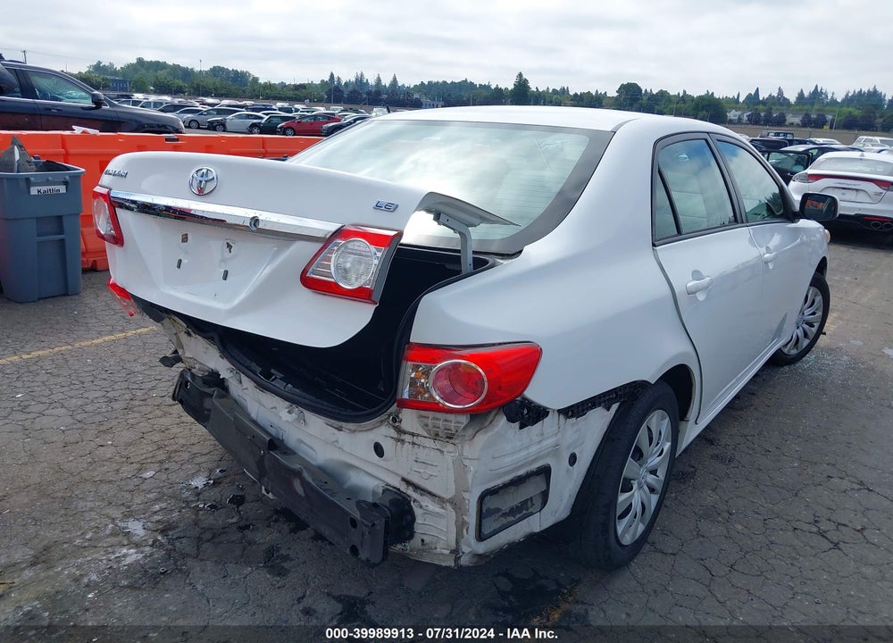 2012 TOYOTA COROLLA LE VIN: 2T1BU4EE8CC780302