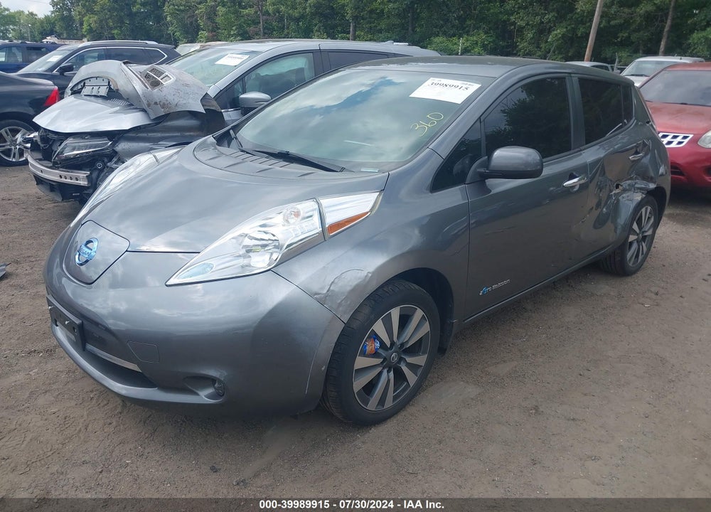 2017 NISSAN LEAF SV VIN: 1N4BZ0CP7HC305731
