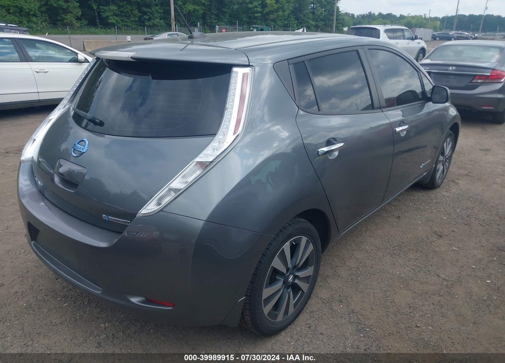 2017 NISSAN LEAF SV VIN: 1N4BZ0CP7HC305731