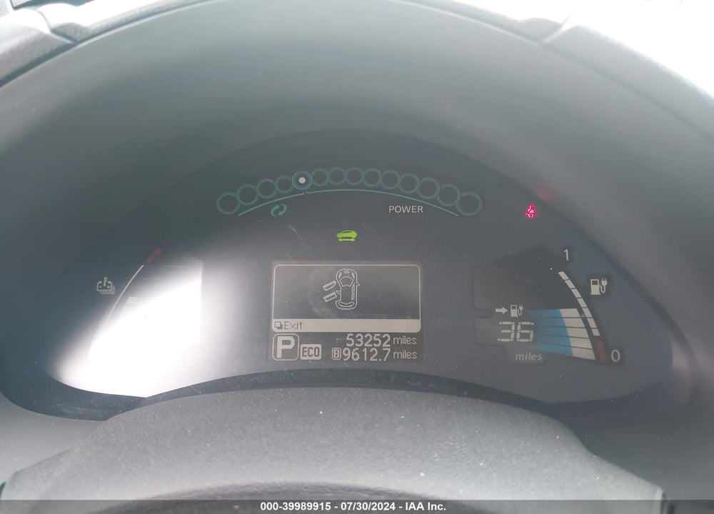2017 NISSAN LEAF SV VIN: 1N4BZ0CP7HC305731