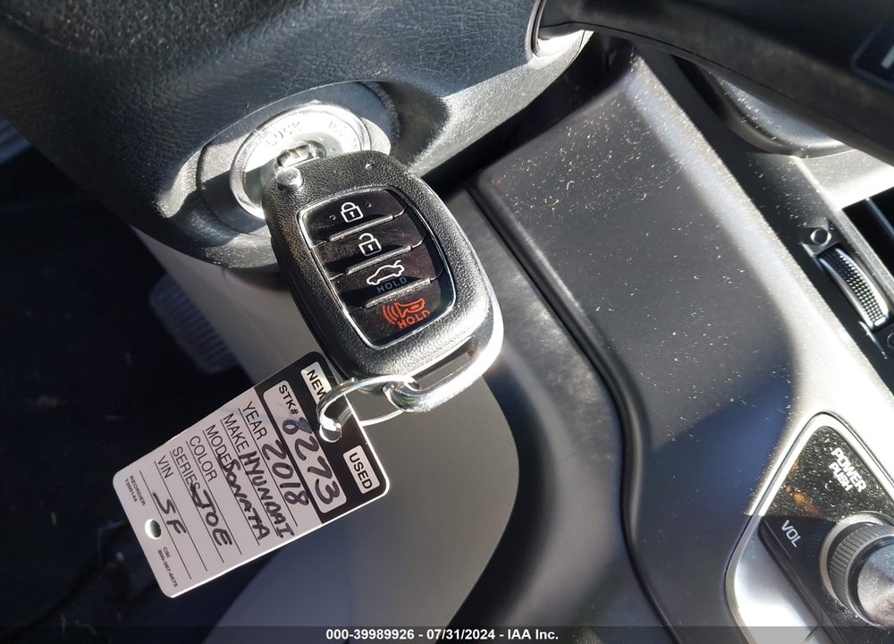 2018 HYUNDAI SONATA SE VIN: 5NPE24AF1JH665293