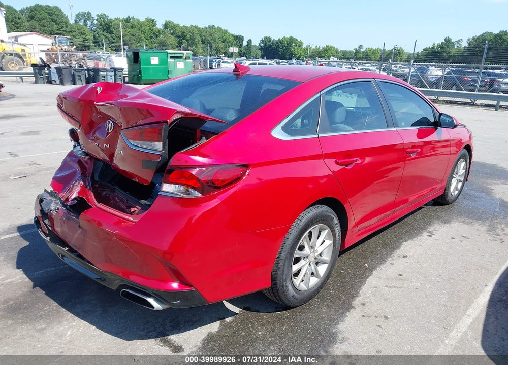 2018 HYUNDAI SONATA SE VIN: 5NPE24AF1JH665293