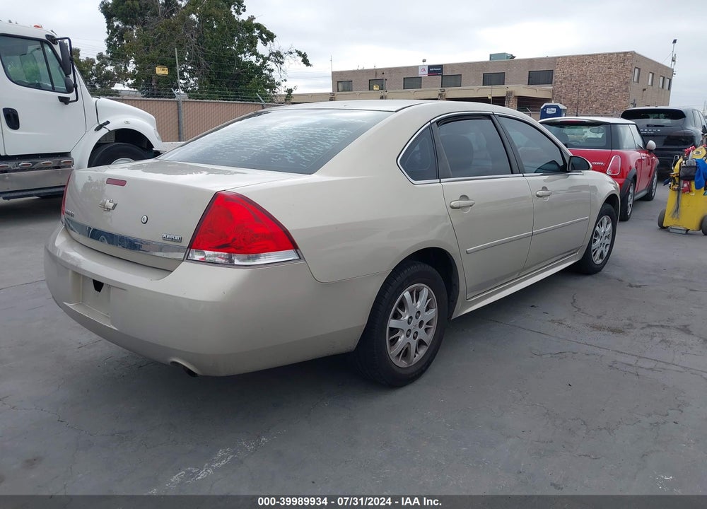 2010 CHEVROLET IMPALA POLICE VIN: 2G1WD5EM8A1174534