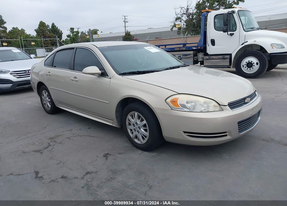 2010 CHEVROLET IMPALA POLICE VIN: 2G1WD5EM8A1174534