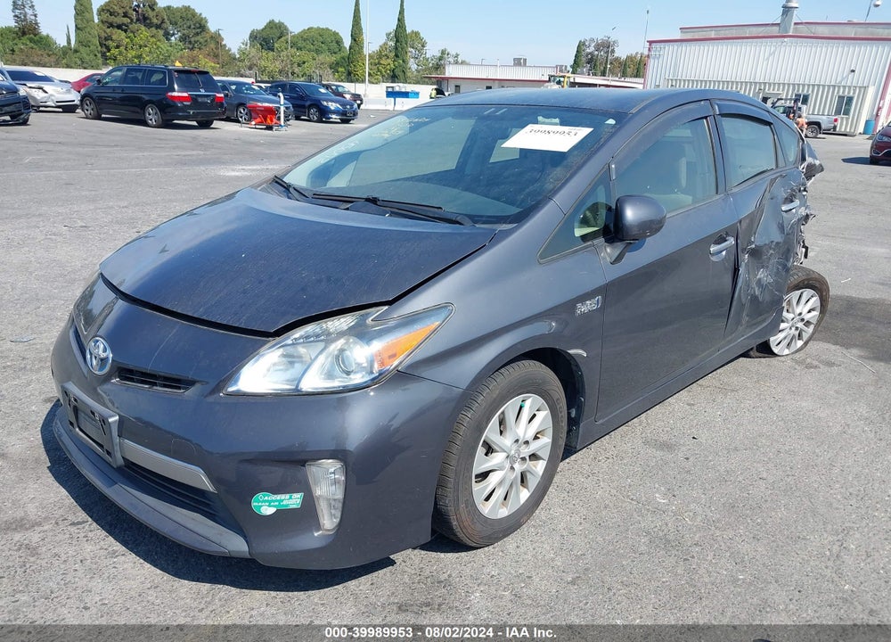 2012 TOYOTA PRIUS PLUG-IN ADVANCED VIN: JTDKN3DP3C3026923