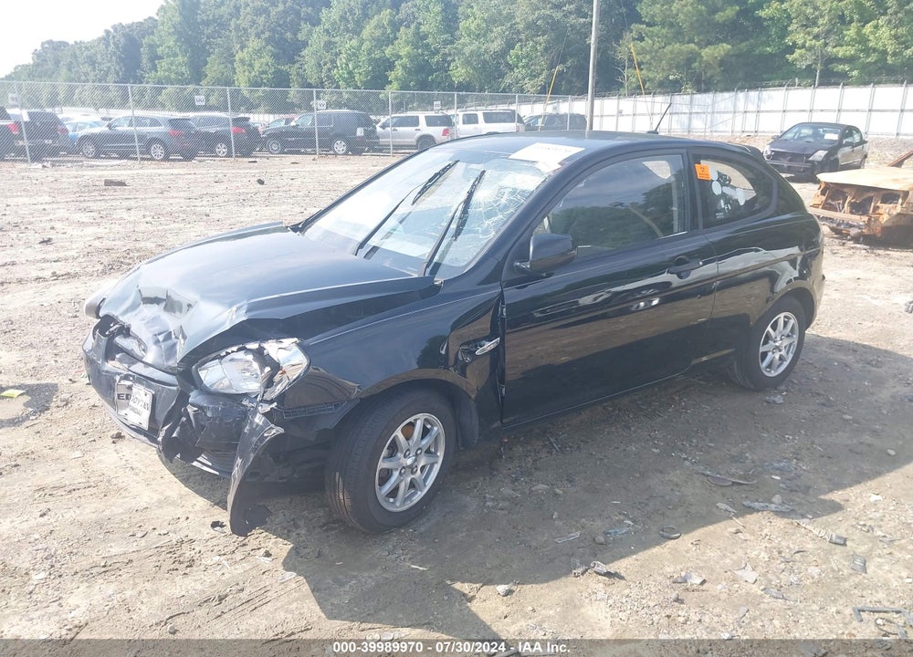 2010 HYUNDAI ACCENT GS VIN: KMHCM3AC0AU160140