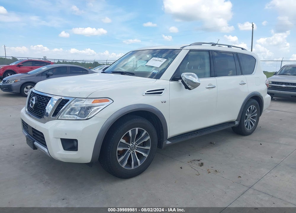 2017 NISSAN ARMADA PLATINUM/SL/SV VIN: JN8AY2ND2H9008102