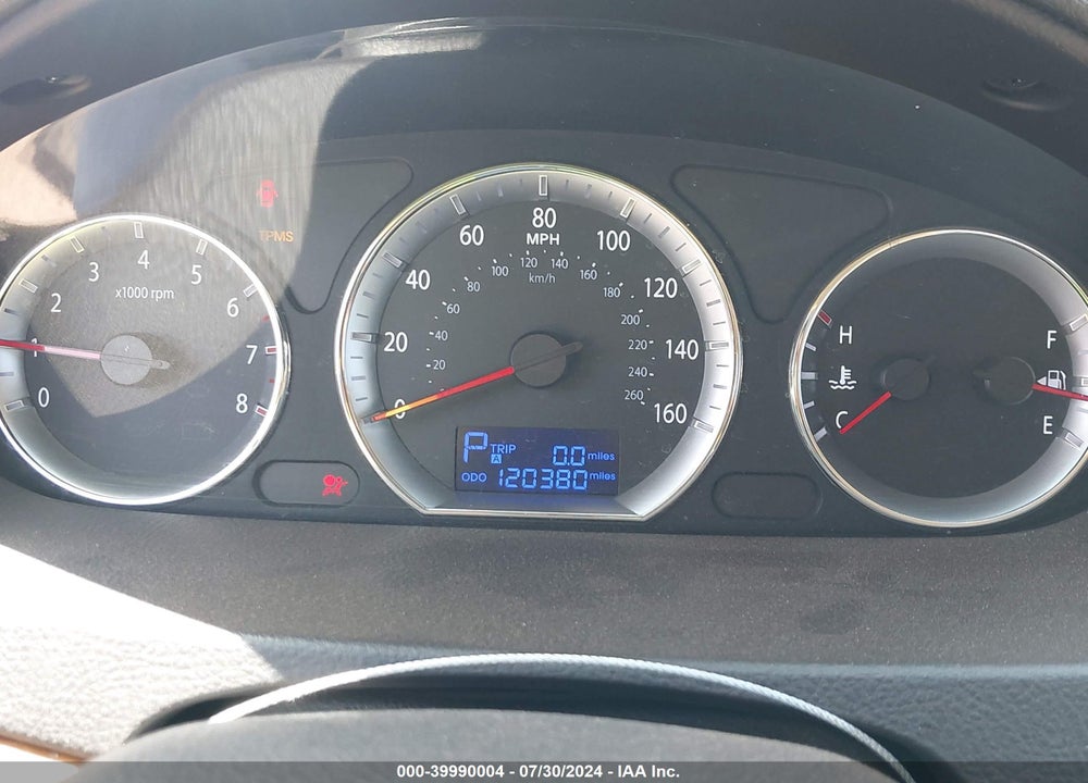 2010 HYUNDAI SONATA GLS VIN: 5NPET4ACXAH616211