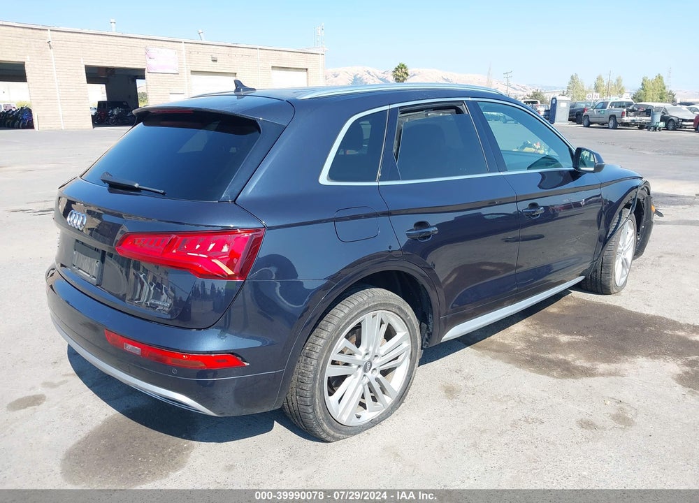 2019 AUDI Q5 45 PREMIUM VIN: WA1BNAFY1K2030235