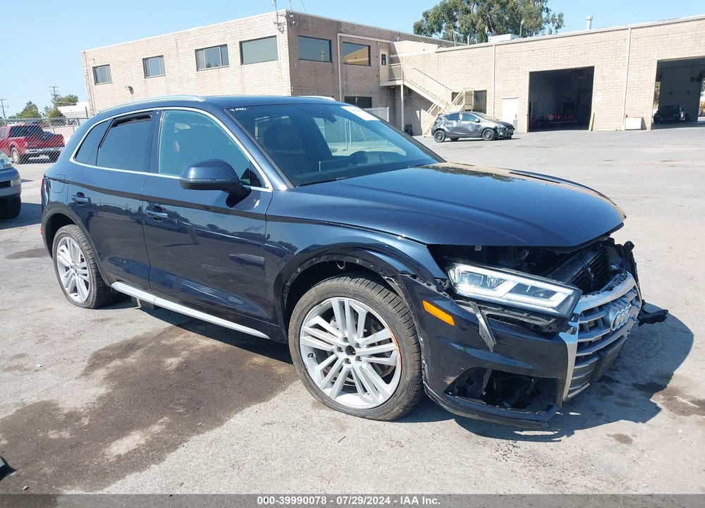 2019 AUDI Q5 45 PREMIUM VIN: WA1BNAFY1K2030235