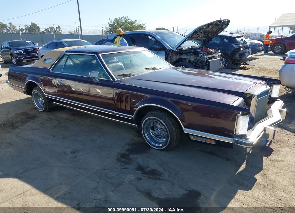 1978 LINC MARK V HARDTOP VIN: 8Y89S840418