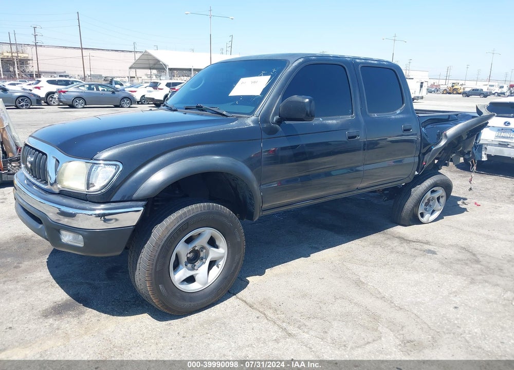 2002 TOYOTA TACOMA PRERUNNER V6 VIN: 5TEGN92N22Z082393