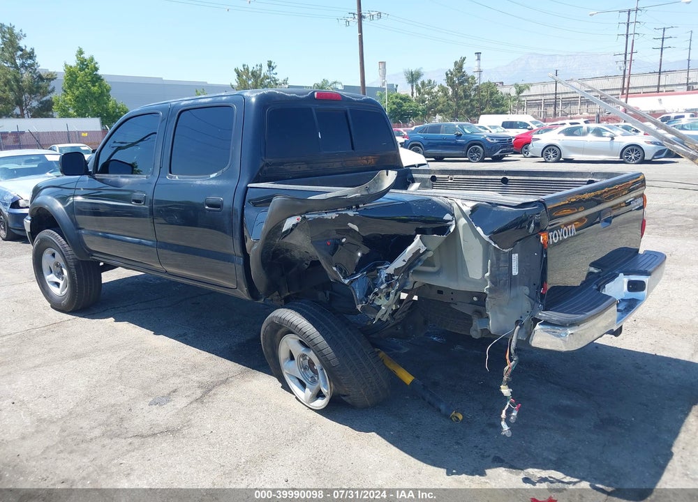 2002 TOYOTA TACOMA PRERUNNER V6 VIN: 5TEGN92N22Z082393