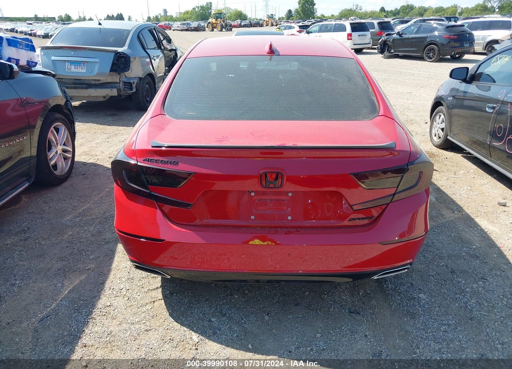 2019 HONDA ACCORD SPORT VIN: 1HGCV1F34KA091360
