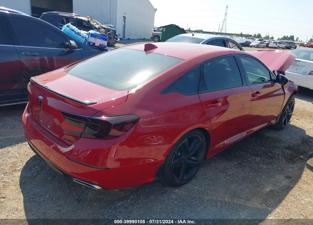 2019 HONDA ACCORD SPORT VIN: 1HGCV1F34KA091360
