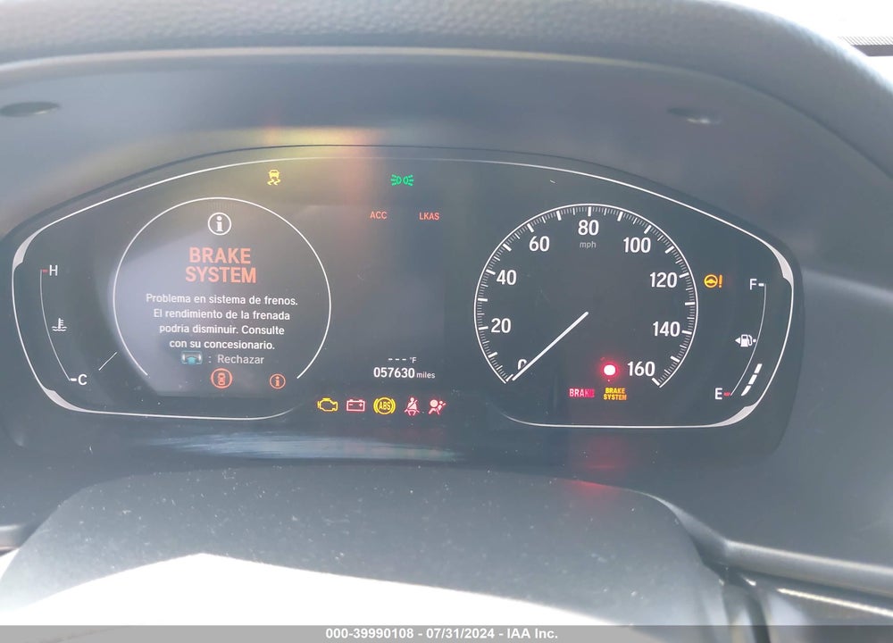 2019 HONDA ACCORD SPORT VIN: 1HGCV1F34KA091360