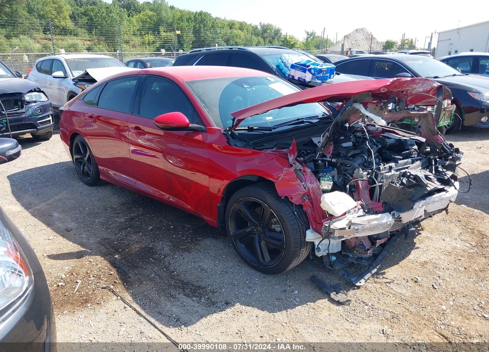 2019 HONDA ACCORD SPORT VIN: 1HGCV1F34KA091360