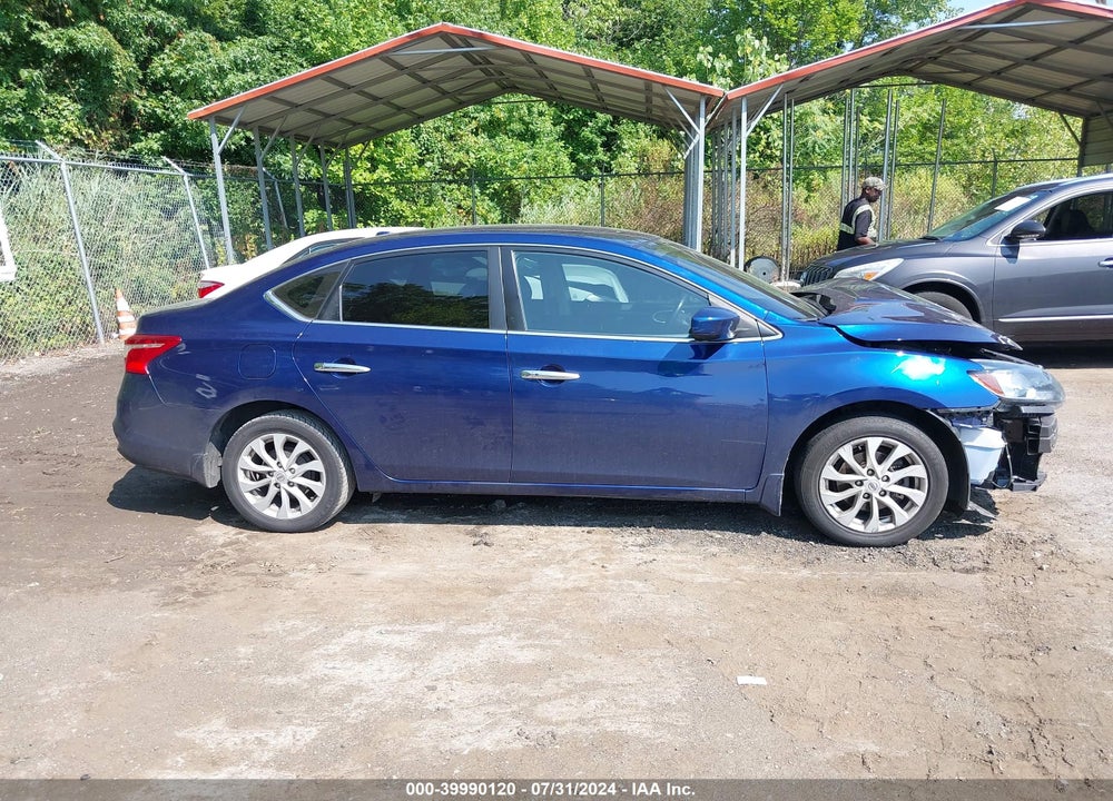 2018 NISSAN SENTRA SV VIN: 3N1AB7AP4JL627049