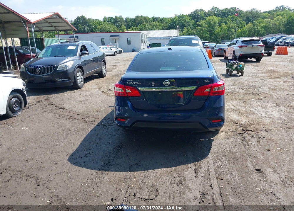 2018 NISSAN SENTRA SV VIN: 3N1AB7AP4JL627049