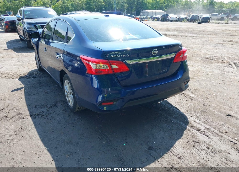 2018 NISSAN SENTRA SV VIN: 3N1AB7AP4JL627049