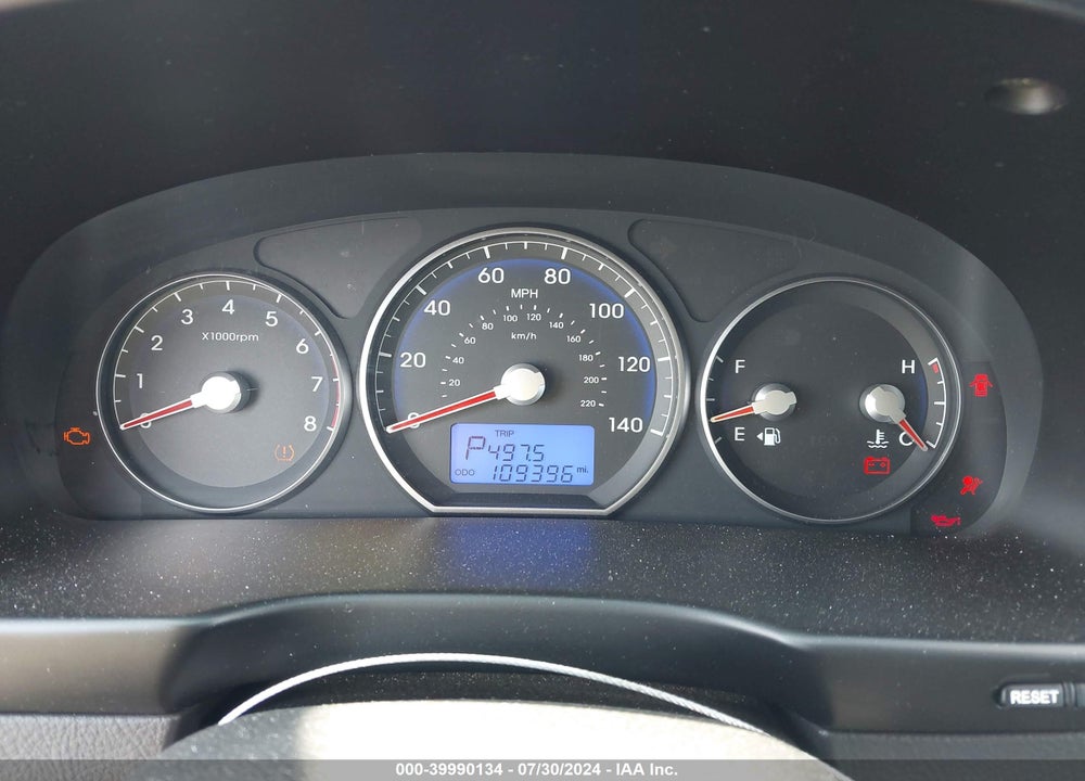 2010 HYUNDAI SANTA FE GLS VIN: 5NMSGDAB0AH350094