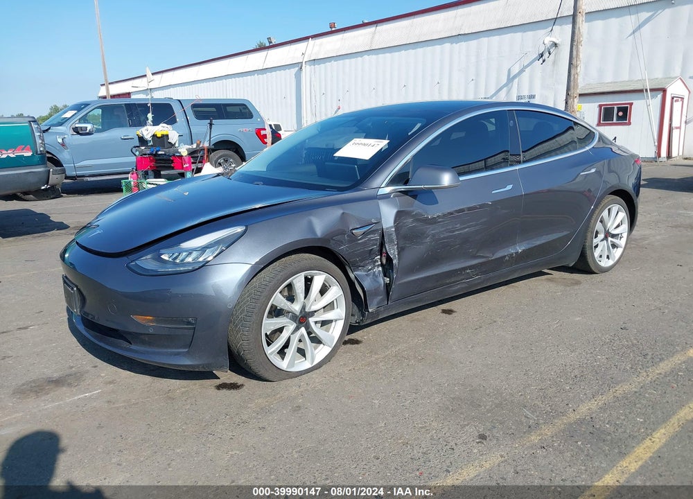 2018 TESLA MODEL 3 LONG RANGE/PERFORMANCE VIN: 5YJ3E1EBXJF103797