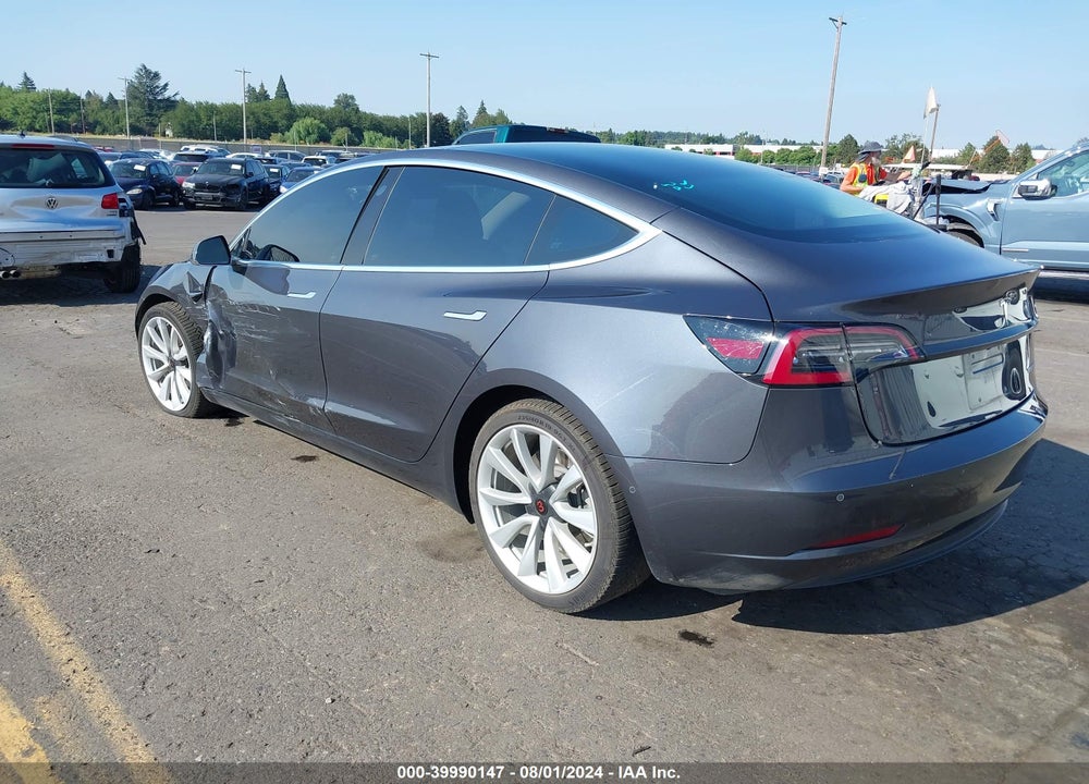 2018 TESLA MODEL 3 LONG RANGE/PERFORMANCE VIN: 5YJ3E1EBXJF103797