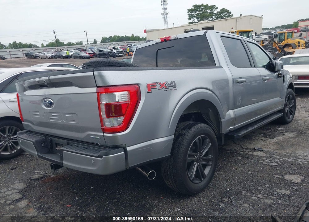 2022 FORD F-150 LARIAT VIN: 1FTFW1E85NFC07615