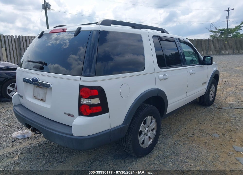 2007 FORD EXPLORER XLT VIN: 1FMEU73E47UB55322
