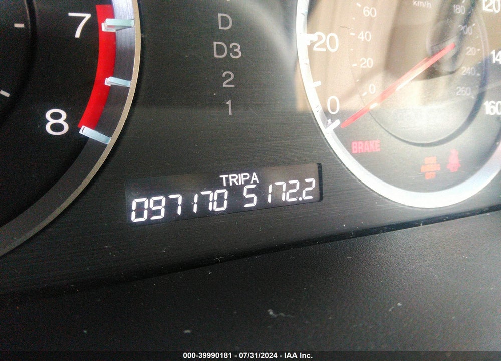 2012 HONDA ACCORD VIN: 1HGCP3F83CA029516