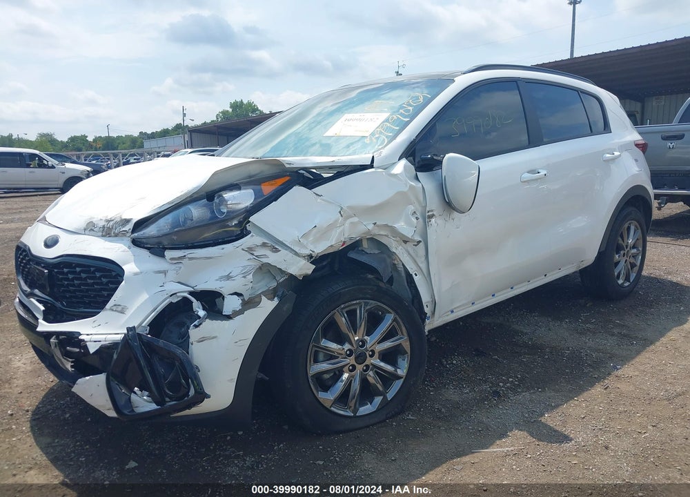 2022 KIA SPORTAGE NIGHTFALL EDITION VIN: KNDP6CACXN7021489