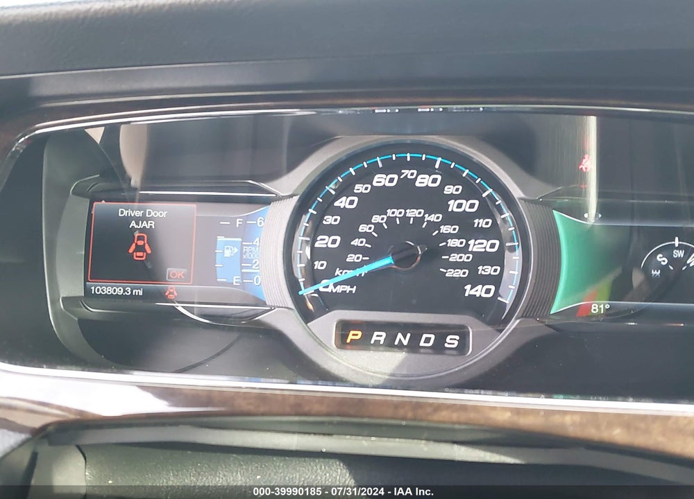2017 FORD TAURUS LIMITED VIN: 1FAHP2F86HG108347