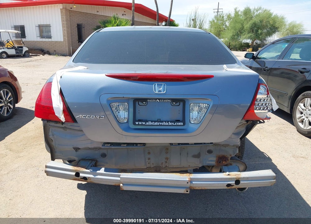 2007 HONDA ACCORD 2.4 EX VIN: 1HGCM56777A145142