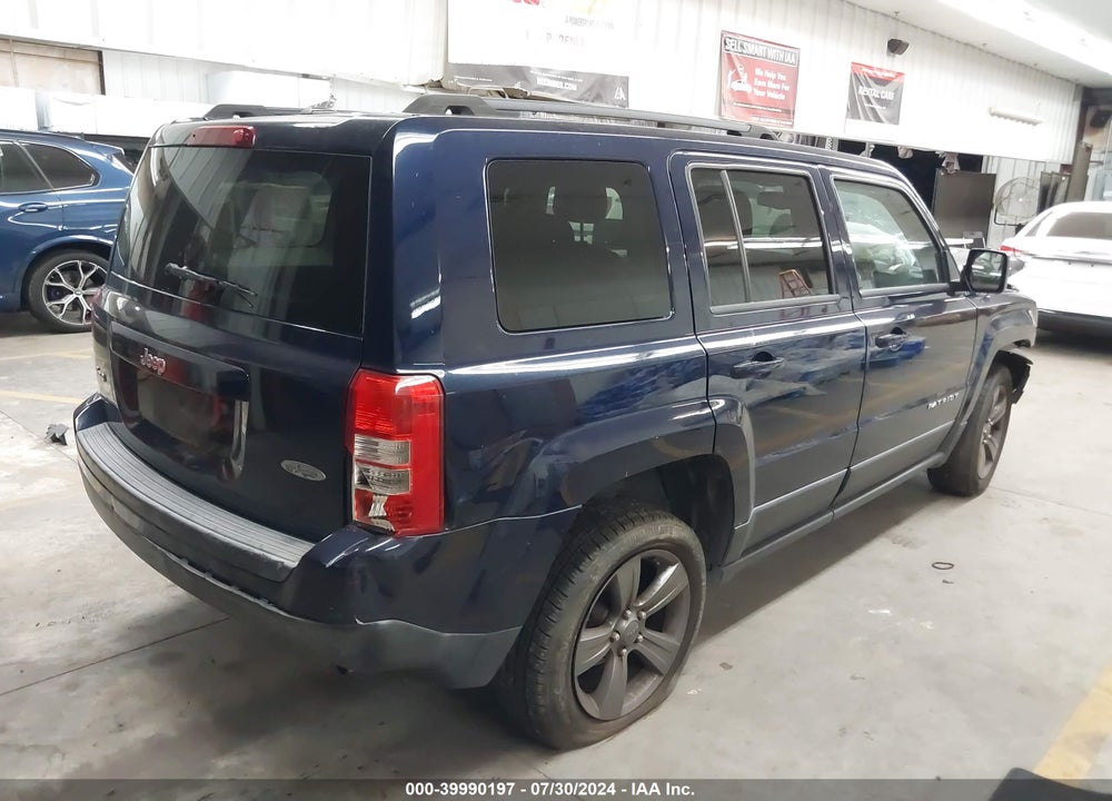 2015 JEEP PATRIOT HIGH ALTITUDE EDITION VIN: 1C4NJRFB1FD206798