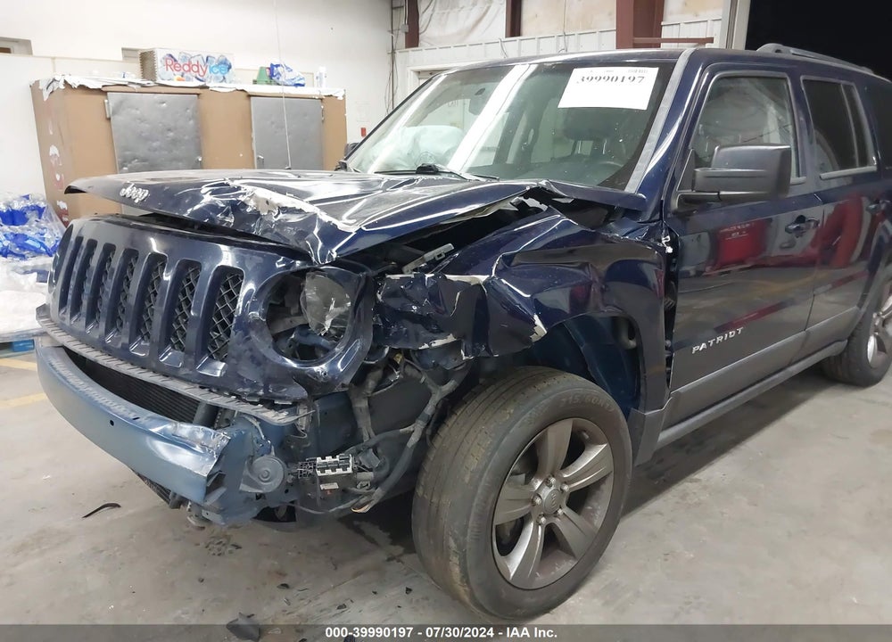 2015 JEEP PATRIOT HIGH ALTITUDE EDITION VIN: 1C4NJRFB1FD206798