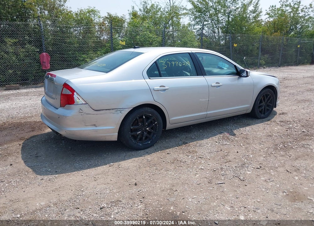 2012 FORD FUSION SEL VIN: 3FAHP0JA9CR373490