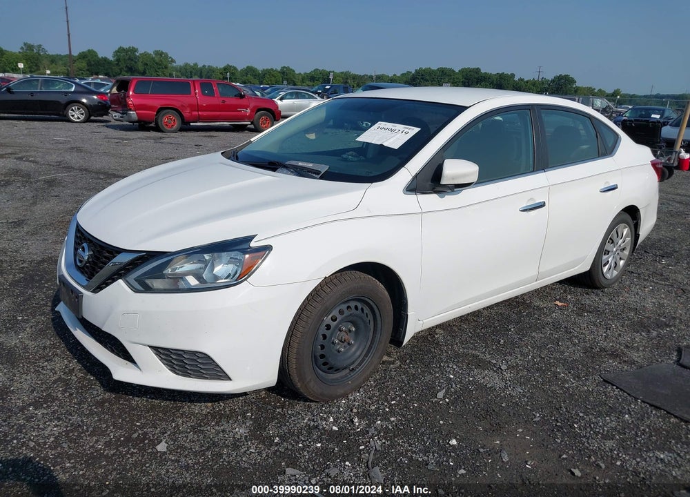 2016 NISSAN SENTRA S VIN: 3N1AB7AP0GY272957