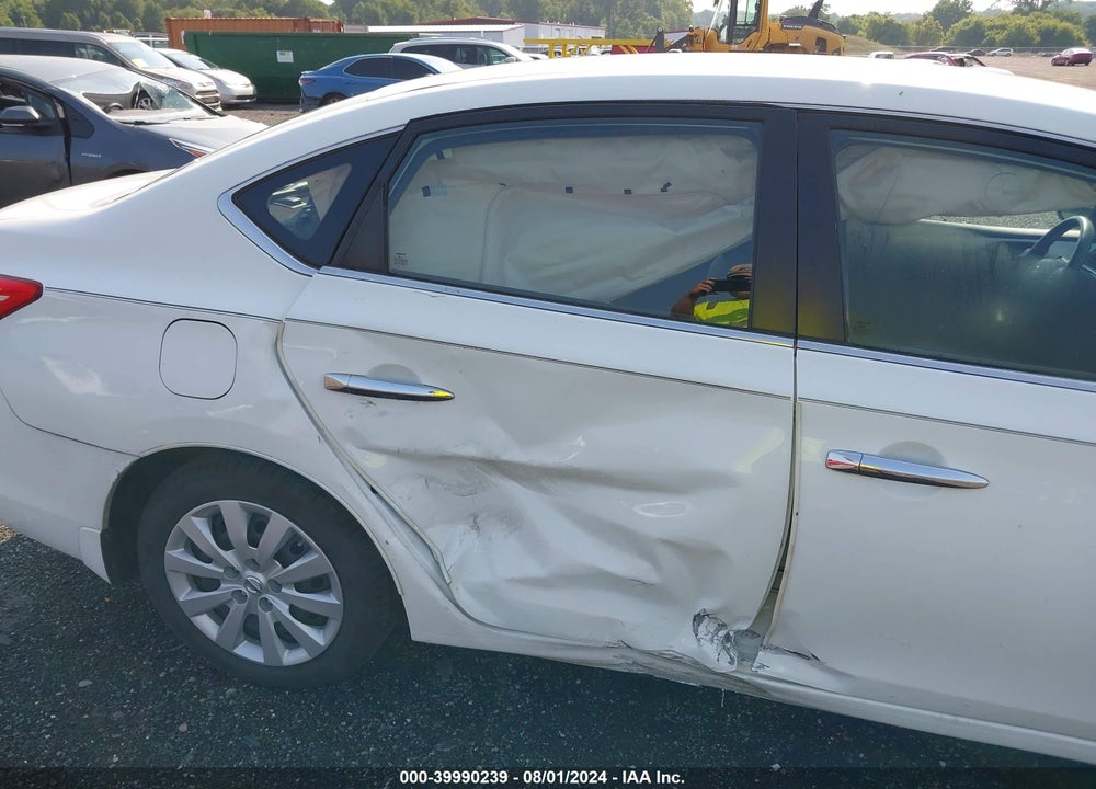 2016 NISSAN SENTRA S VIN: 3N1AB7AP0GY272957