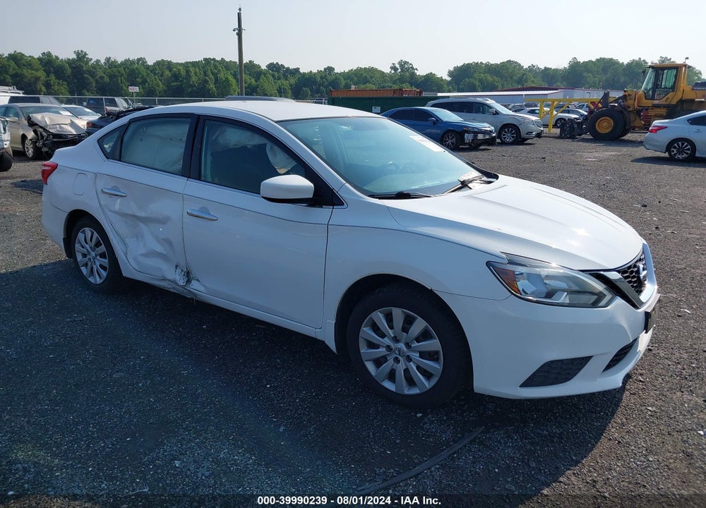 2016 NISSAN SENTRA S VIN: 3N1AB7AP0GY272957