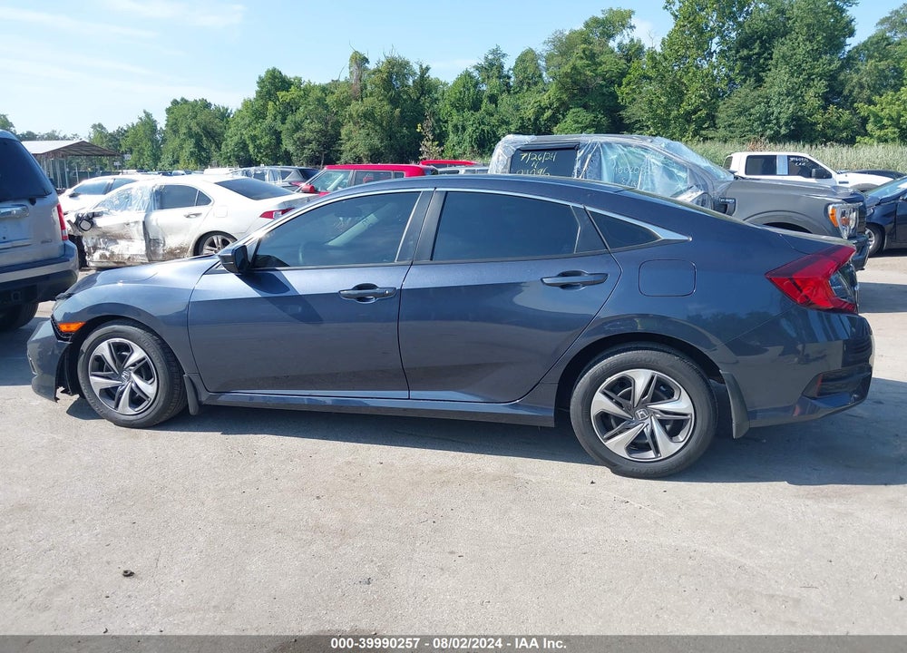 2021 HONDA CIVIC LX VIN: 2HGFC2F62MH552952