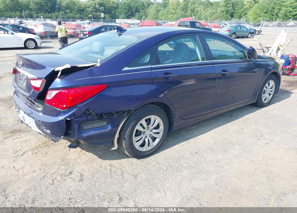 2011 HYUNDAI SONATA GLS VIN: 5NPEB4AC2BH224988
