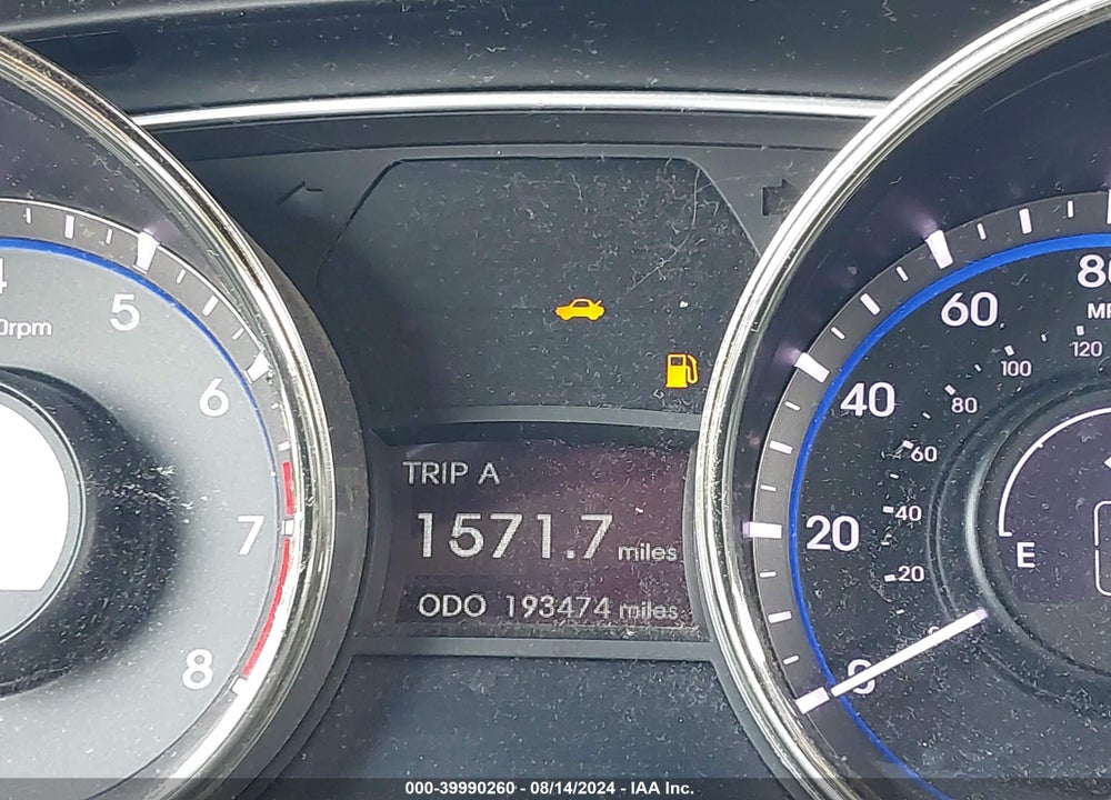 2011 HYUNDAI SONATA GLS VIN: 5NPEB4AC2BH224988