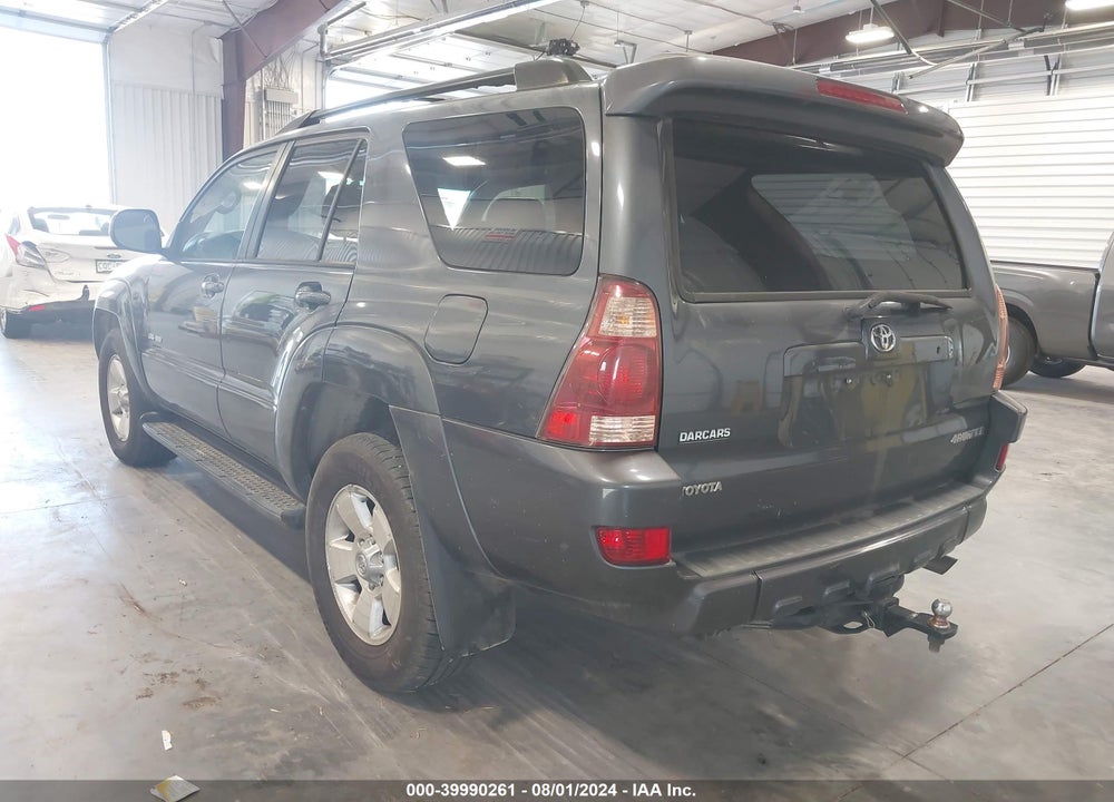 2005 TOYOTA 4RUNNER SR5 V8 VIN: JTEBT14R250045586