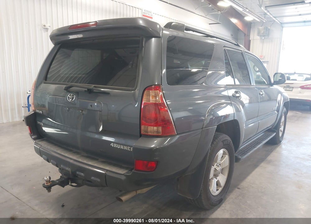 2005 TOYOTA 4RUNNER SR5 V8 VIN: JTEBT14R250045586