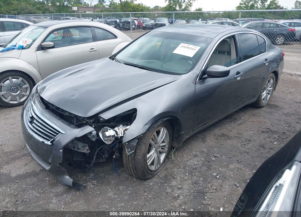 2013 INFINITI G37X VIN: JN1CV6AR7DM750740