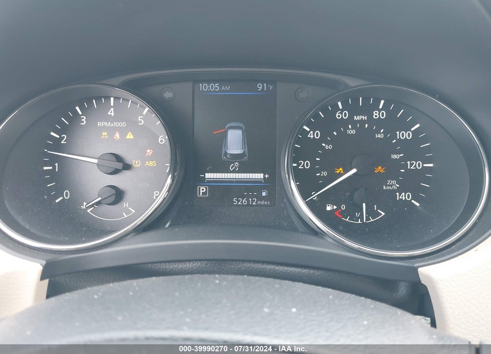2020 NISSAN ROGUE SV FWD VIN: JN8AT2MT8LW030641